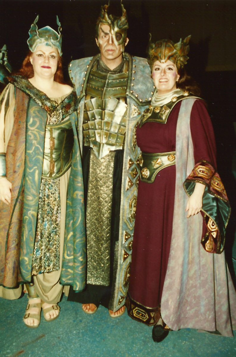 Die Walküre, 1998 – Karen Bureau as Brünnhilde, Edward Crafts as Wotan, Janice as Fricka