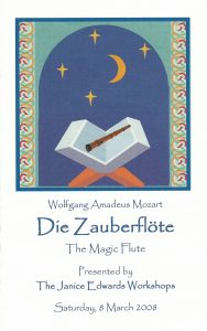 The Magic Flute Program Cover