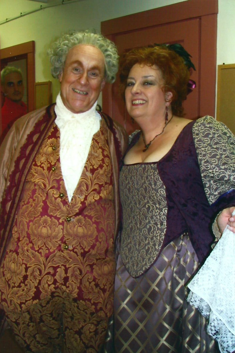 Granite State Opera, Le Nozze di Figaro, 2003 - Janice as Marcellina, Dan Sullivan as Bartolo