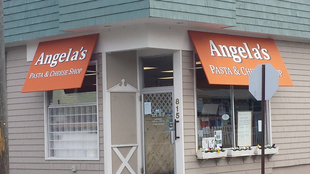 Angela's Pasta Entrence