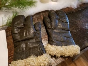 A pair of flight gloves