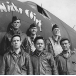 Photo of crew of WWII plane crew