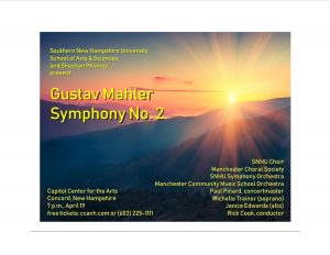 Gustav Mahler SNHU Promotion Poster