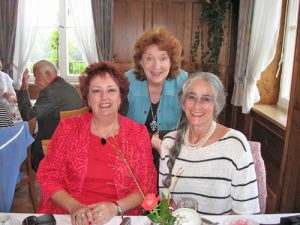 Janice, Joy, Petra – last day in Bayreuth (26 August).
