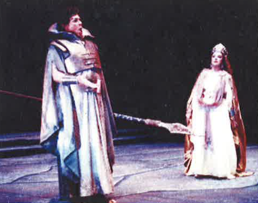 Wotan and Fricka, Arizona Opera Ring Das Rheingold